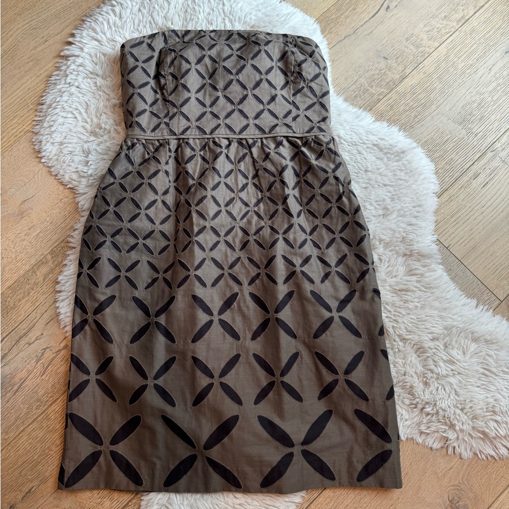J Crew Strapless Summer Dress